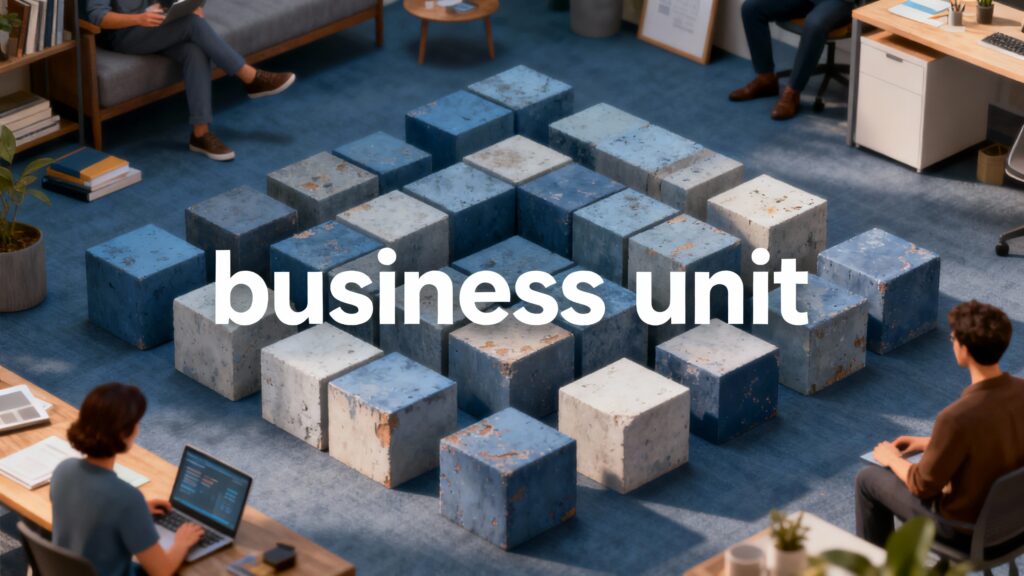 illustration business unit agilité organisation