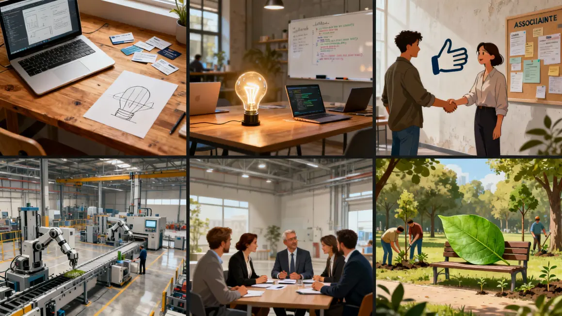 Vignettes categories projets tech et innovation