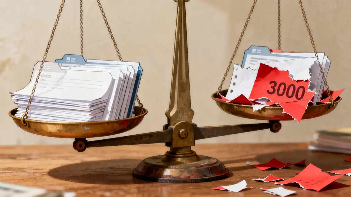 Balance illustrant la qualité des données et 3000 milliards perdus