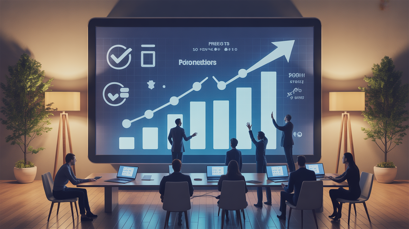 inbound b2b ia graphique entonnoir conversion
