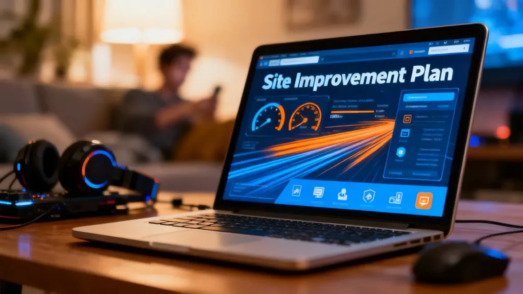 illustration site improvement plan ambiance gaming optimisation