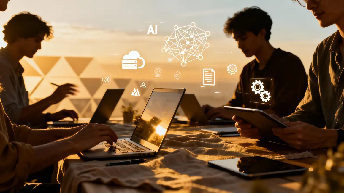 Entrepreneurs français boostés par tech IA cloud automation