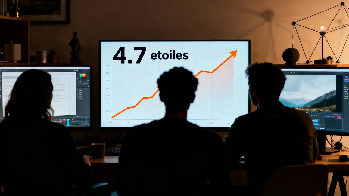 Statistiques 4.7 etoiles Black Sails Netflix