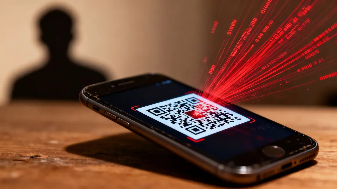 QR code modifie faille securite messagerie chiffre