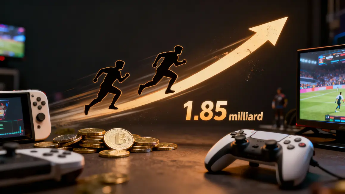 Chiffres revenus FPS, croissance gaming, 1.85 milliard