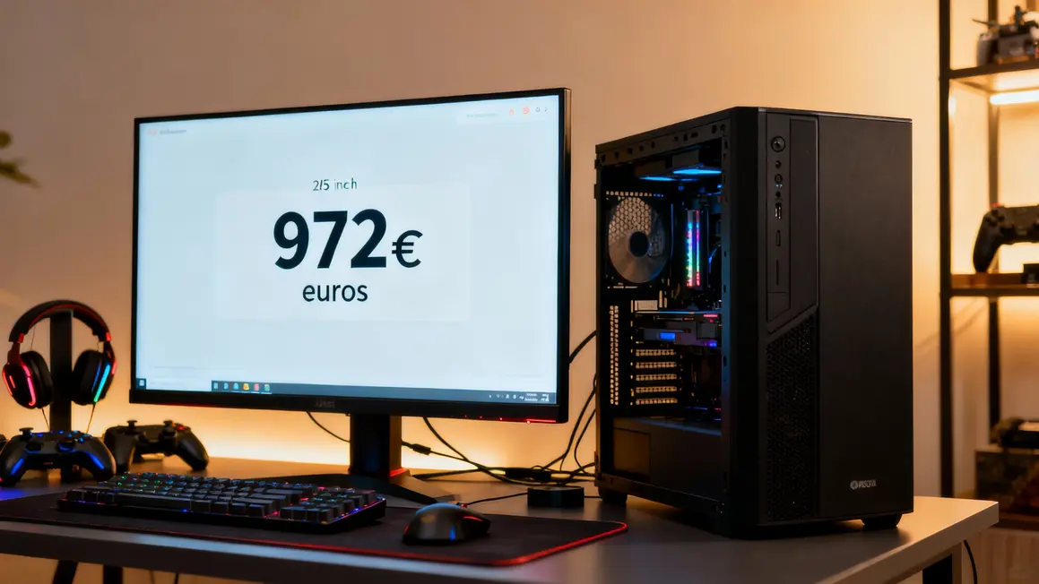 tour pc et écran gamer Black Friday 2025 à 972 euros