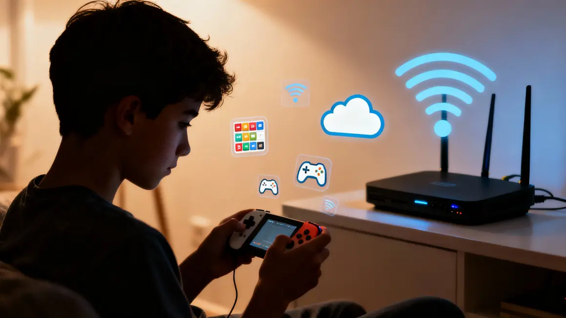 Utilisateur console PlayStation Portal jeux cloud gaming wifi