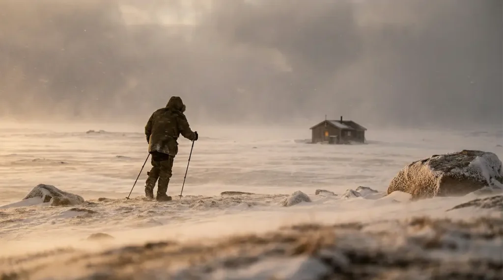 prologue go wayback tempete neige silhouette survie