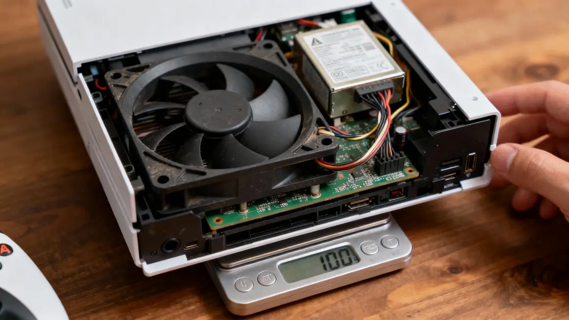 Ventilateur compact PS5 Pro 2025 alimentation plus petite