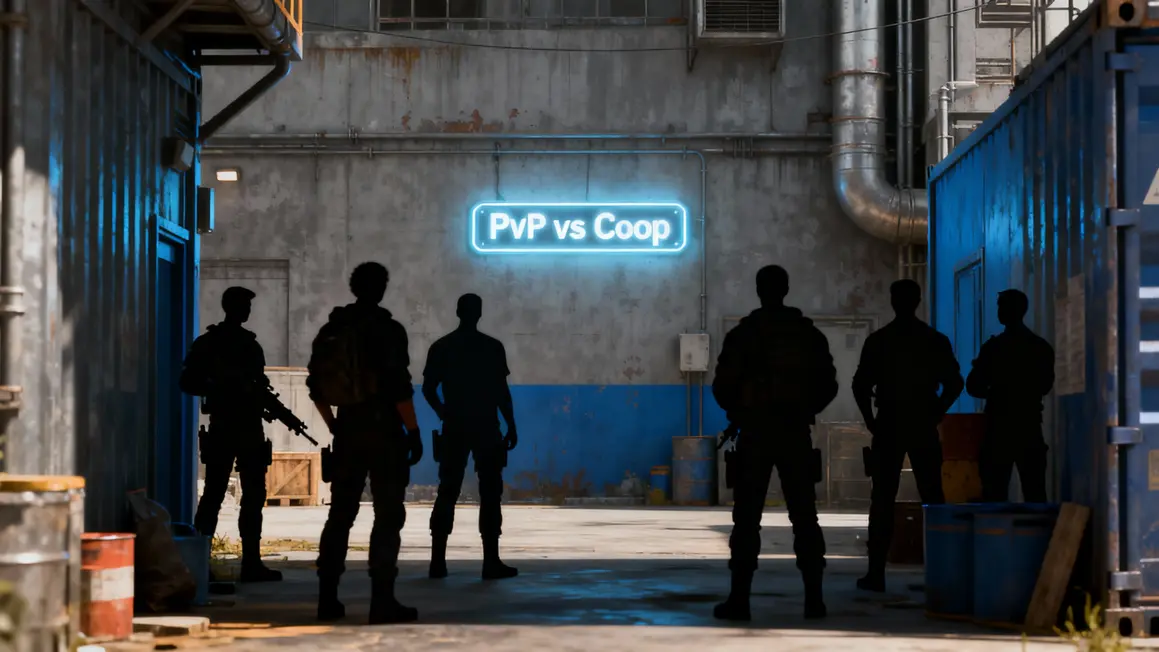 Scène industrielle PvP Coop ARC Raiders