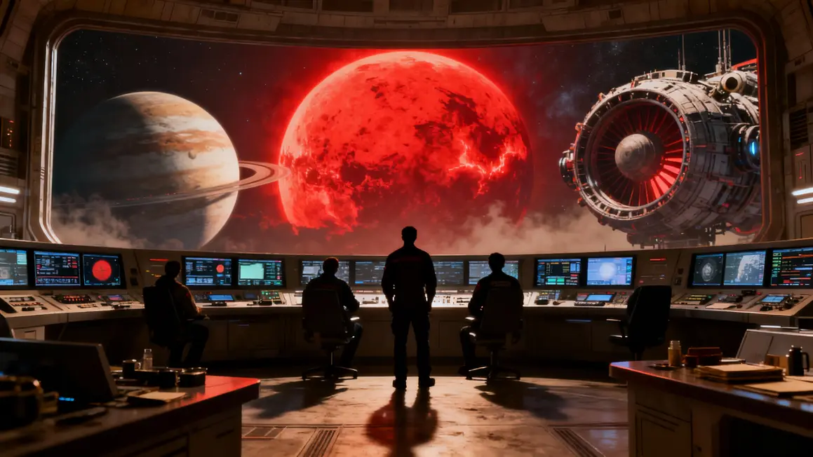 The Wandering Earth II centrale ingénieurs tension