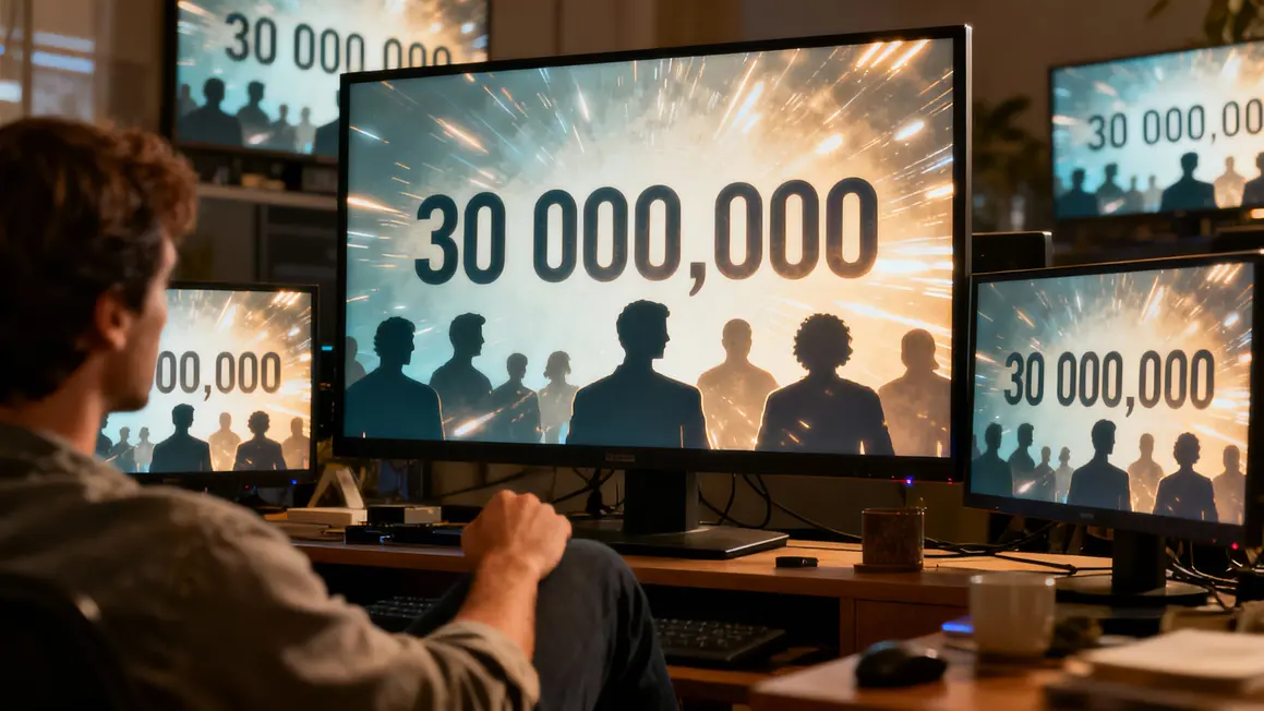 Avengers Doomsday 30 millions vues sur écrans réseaux MCU