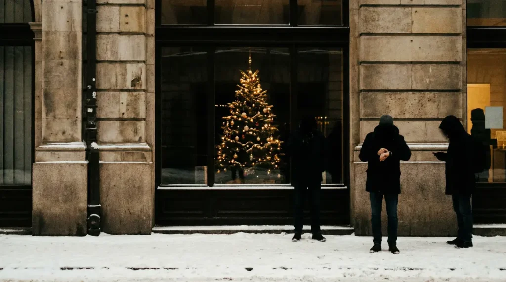 Banque européenne fermée à Noël, attente virement