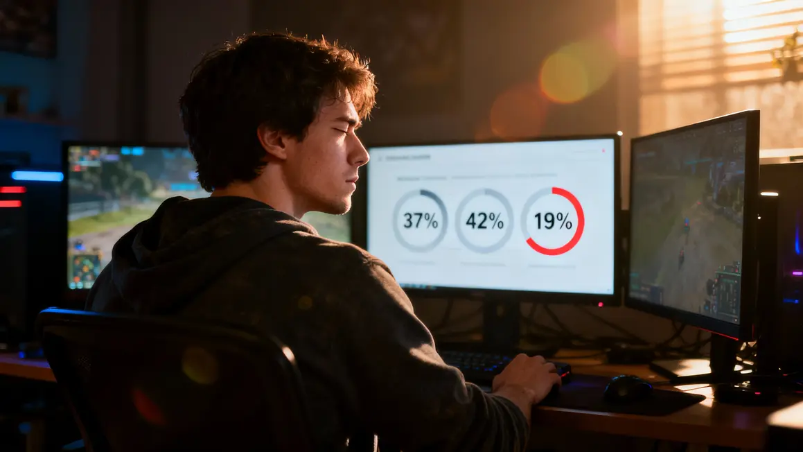 infographie symptômes fatigue devant écrans de jeu