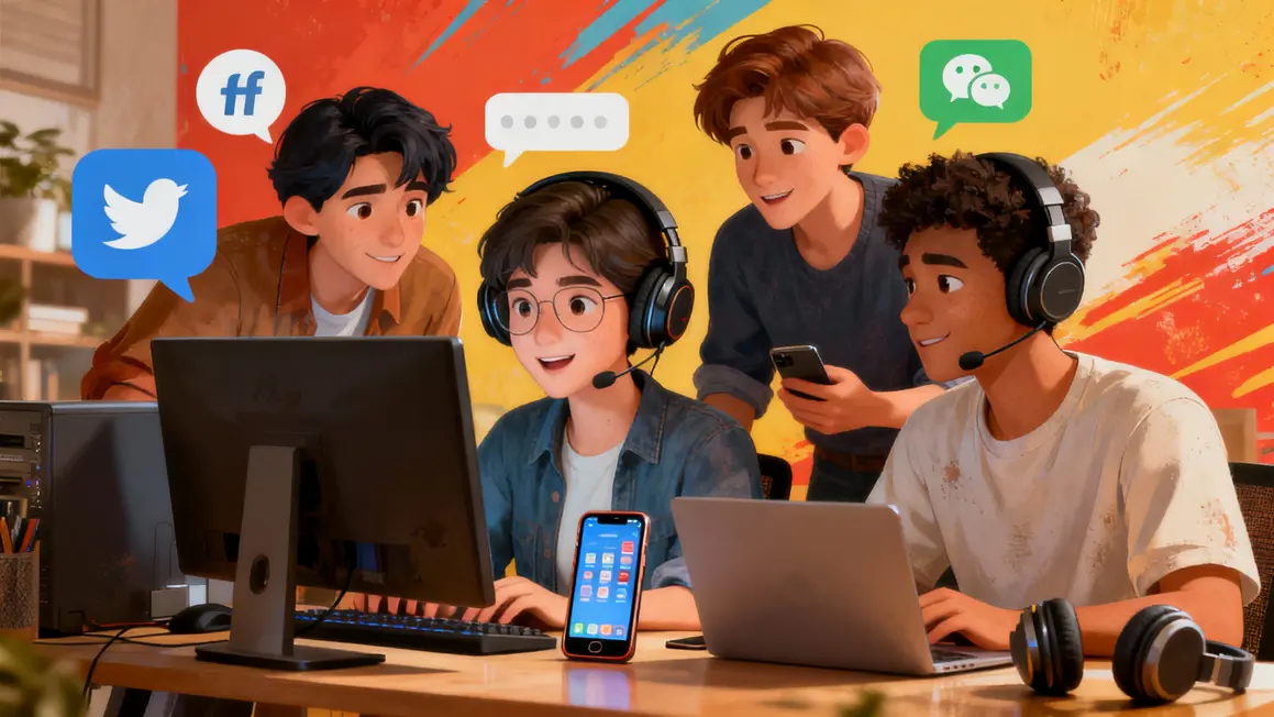 Communauté geek échange à propos de Fringe réseaux sociaux