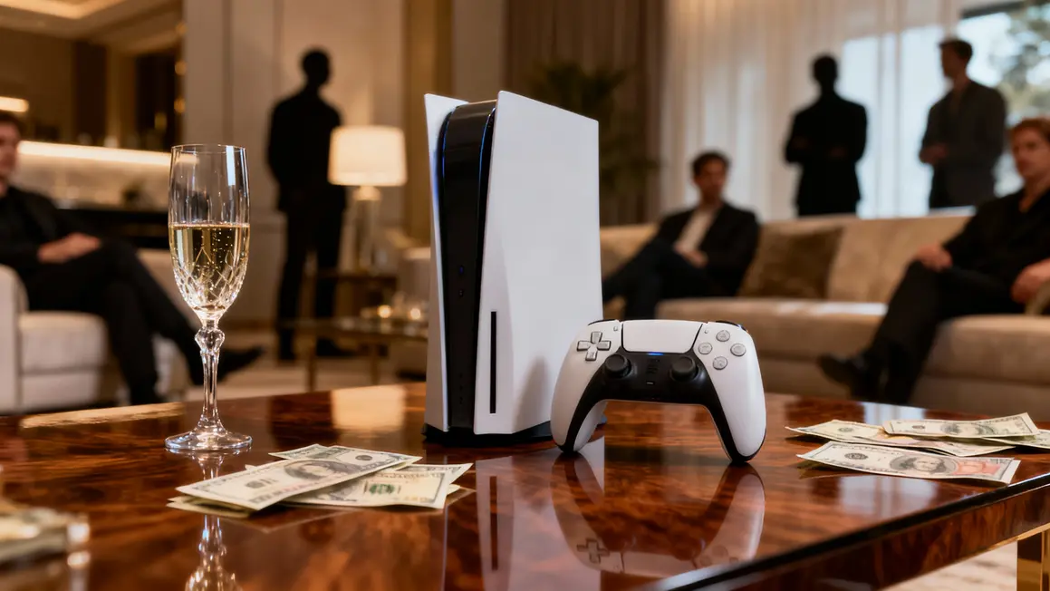 PlayStation 6 console luxe élite salon