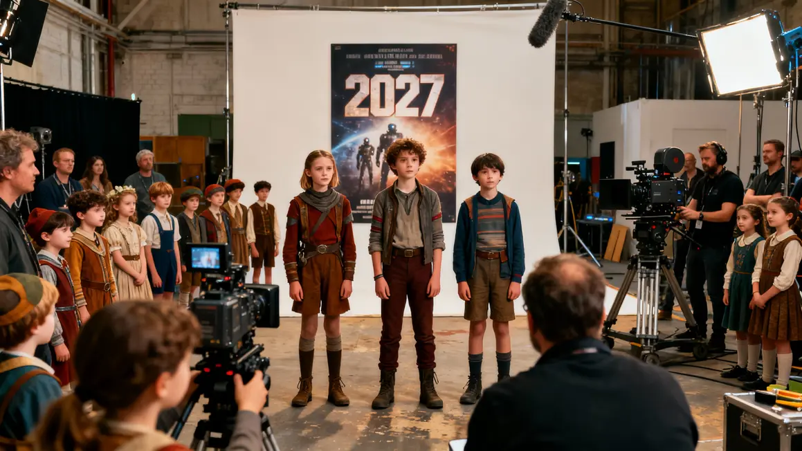 Casting enfants série Harry Potter HBO 2027