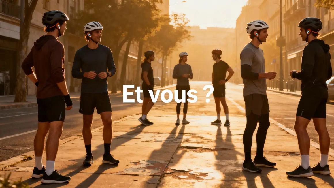 Groupe sportifs casque Shokz OpenRun Pro 2 urbain