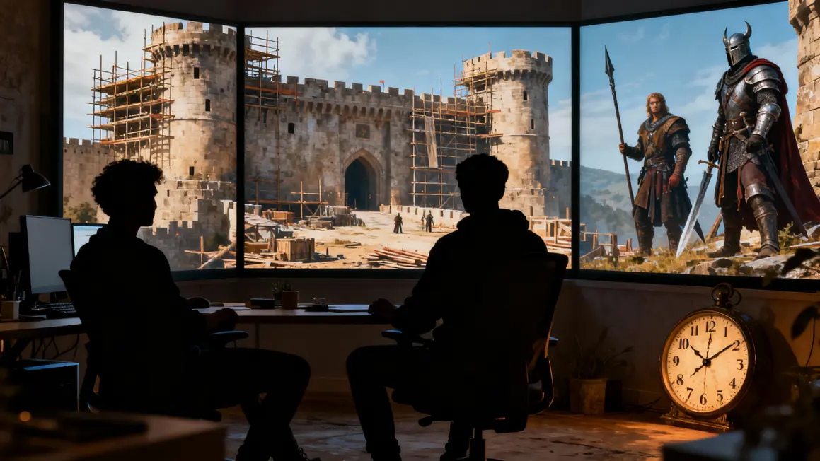 Calendrier trilogie The Witcher developpeurs