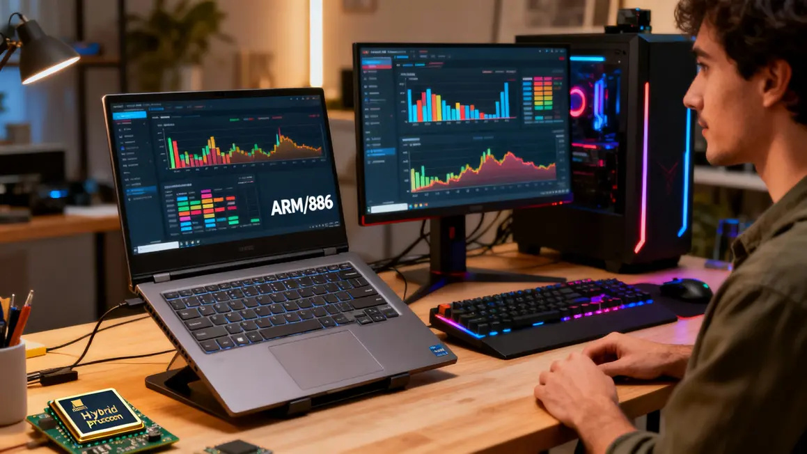 Windows 11 26H1 ordinateur ARM x86 test performance