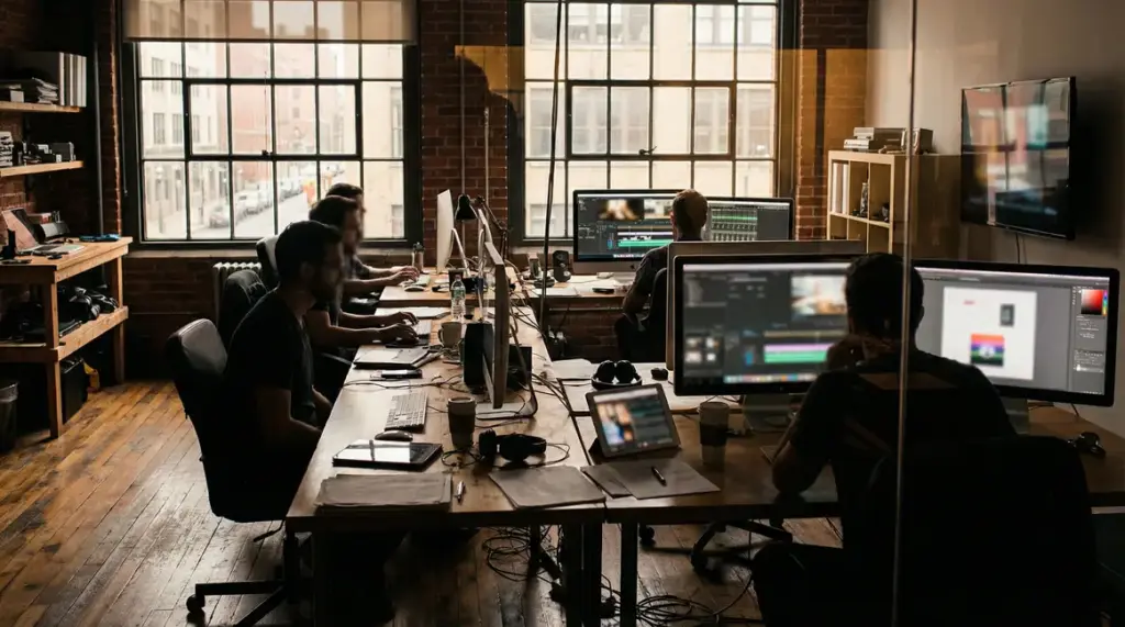 espace de travail apple creator studio