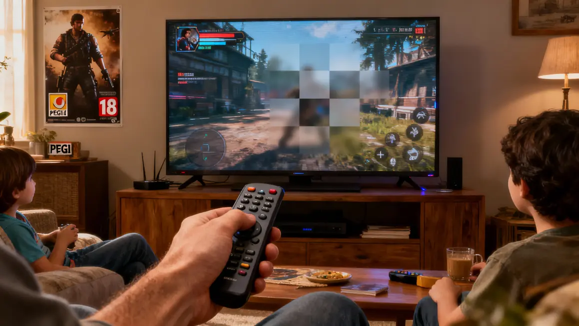 Ecran Dispatch censuré PEGI 18 Switch
