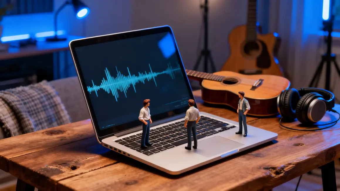 ordinateur studio creation musicale ia