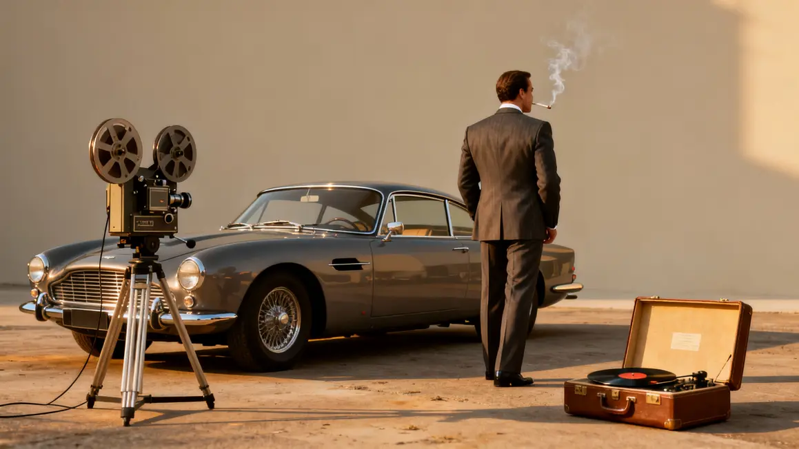 Objets James Bond intégrale Netflix janvier 2026