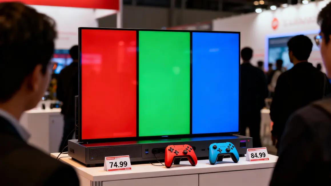 ps5 slim panneaux hyperpop rouge vert bleu manettes ces