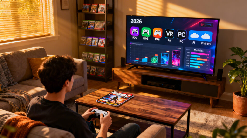 Les tendances gaming à surveiller en 2026 : évolutions, genres et plateformes - image principale