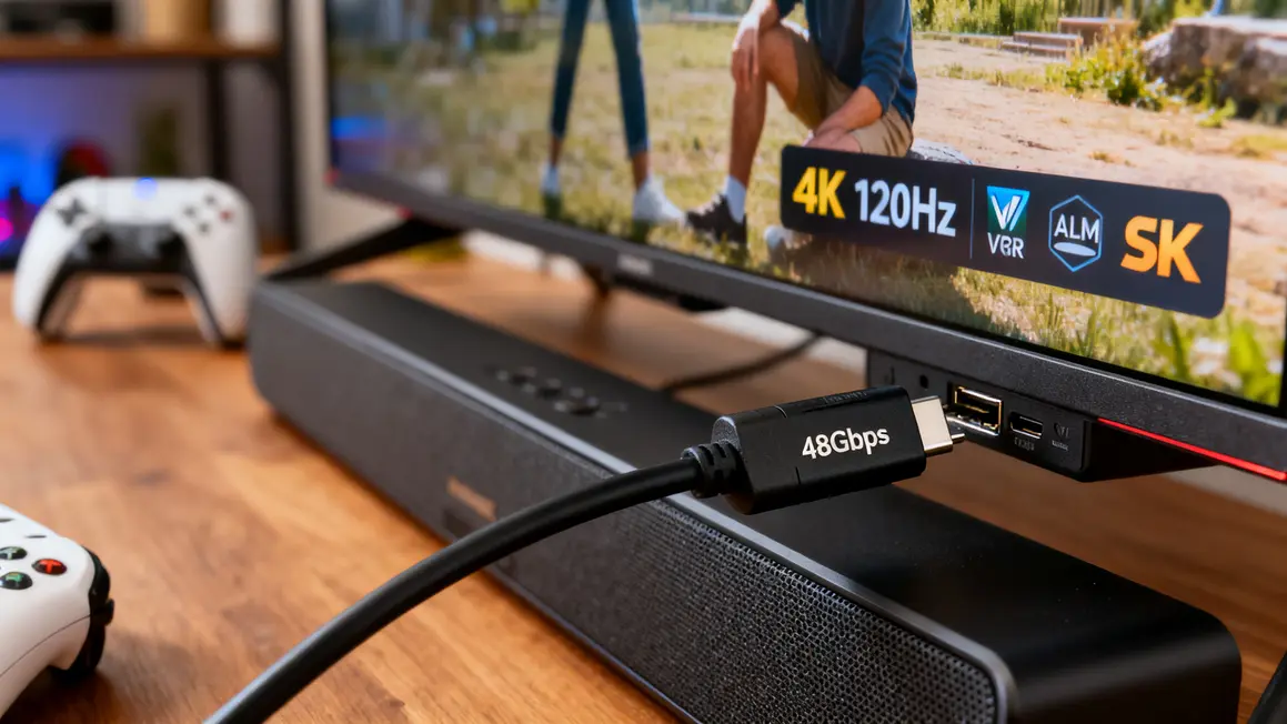 hdmi 2 1 xbox series x noir 48gbps vrr allm