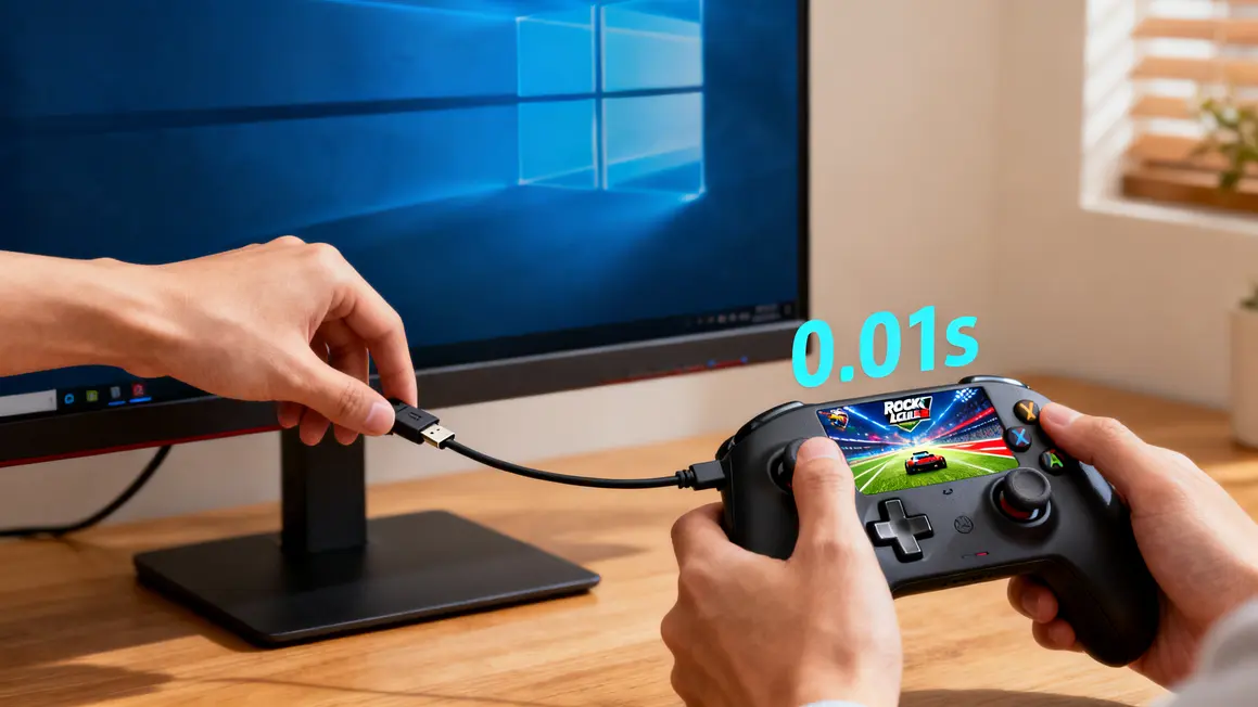 main branche cable micro usb manette xbox one windows