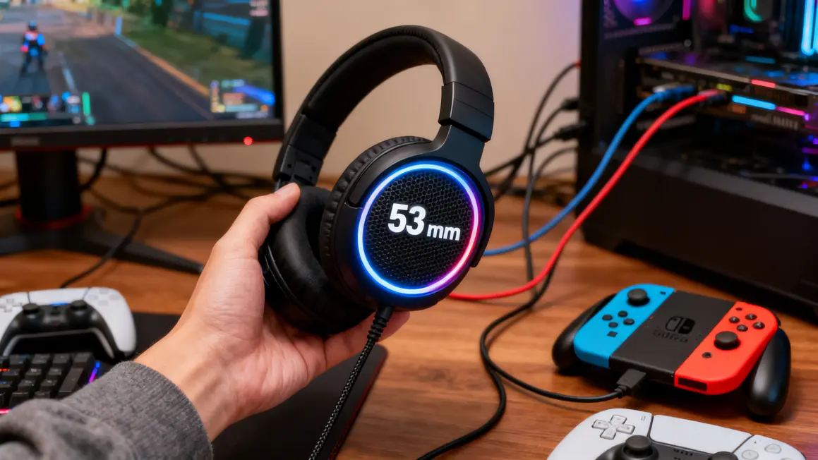 casque gaming filaire esport connecté multi-plateforme