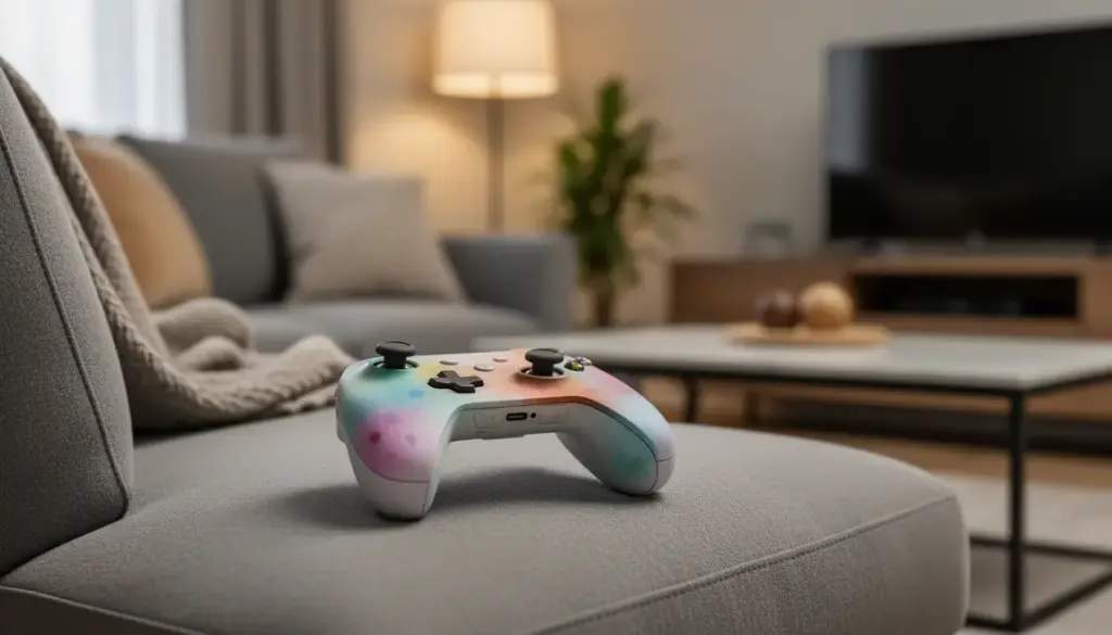 Manette Switch sans fil Color Stain multicolore moderne