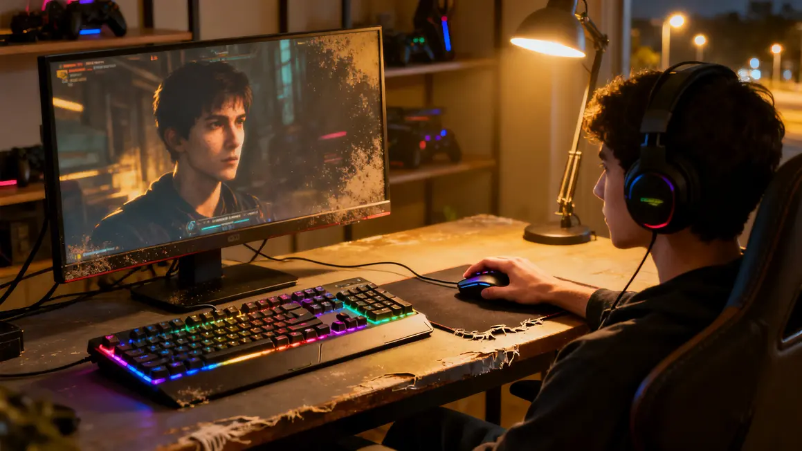 Test du pack gaming Marvo CM370 en jeu setup RGB plug and play