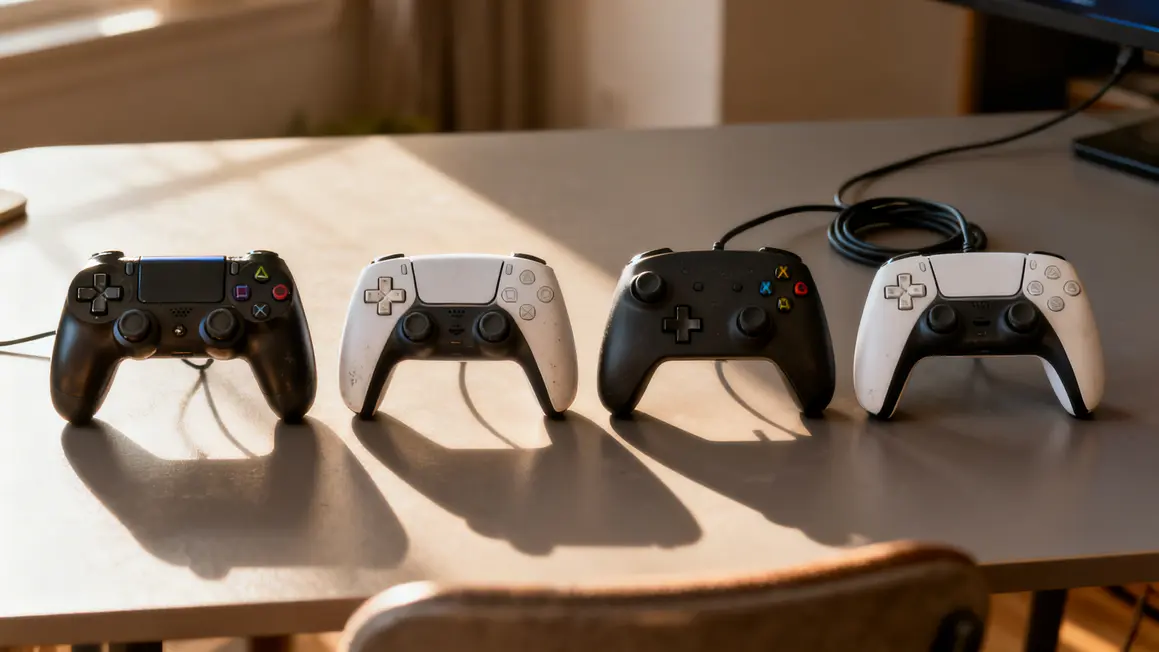 manettes ps4 alternatives officielles generiques filaire