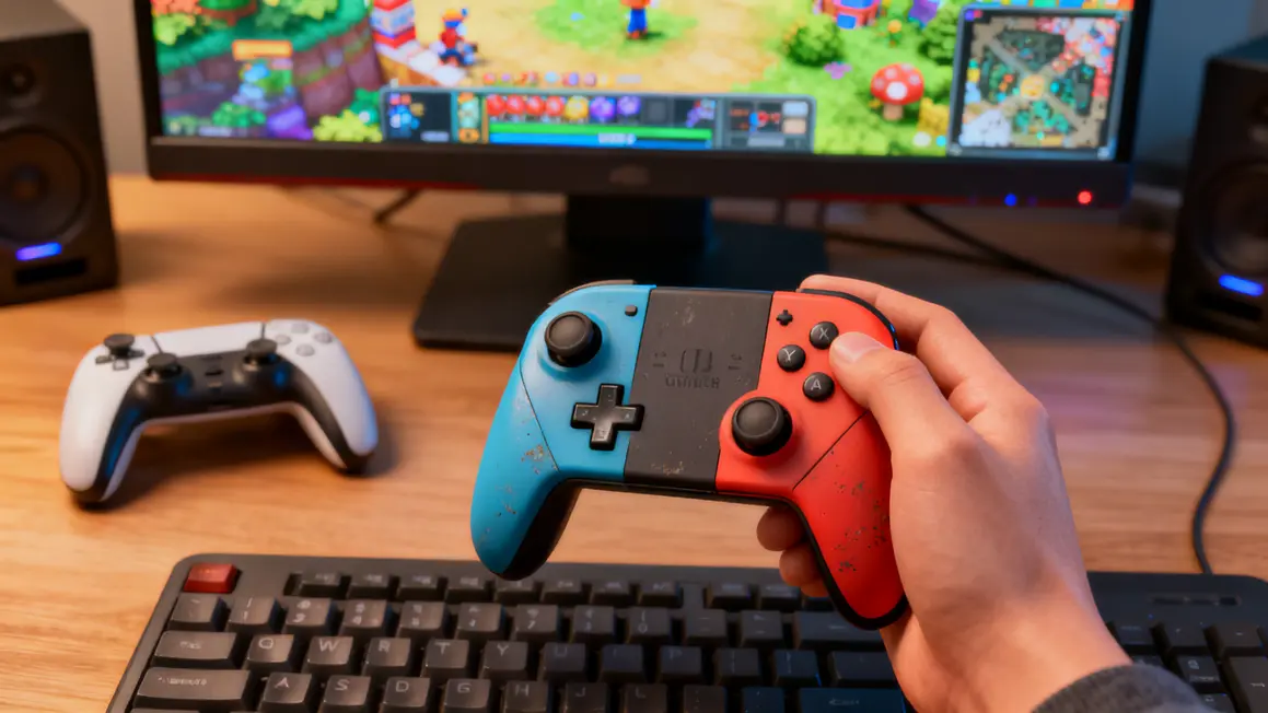 Pourquoi choisir manette Switch sur PC