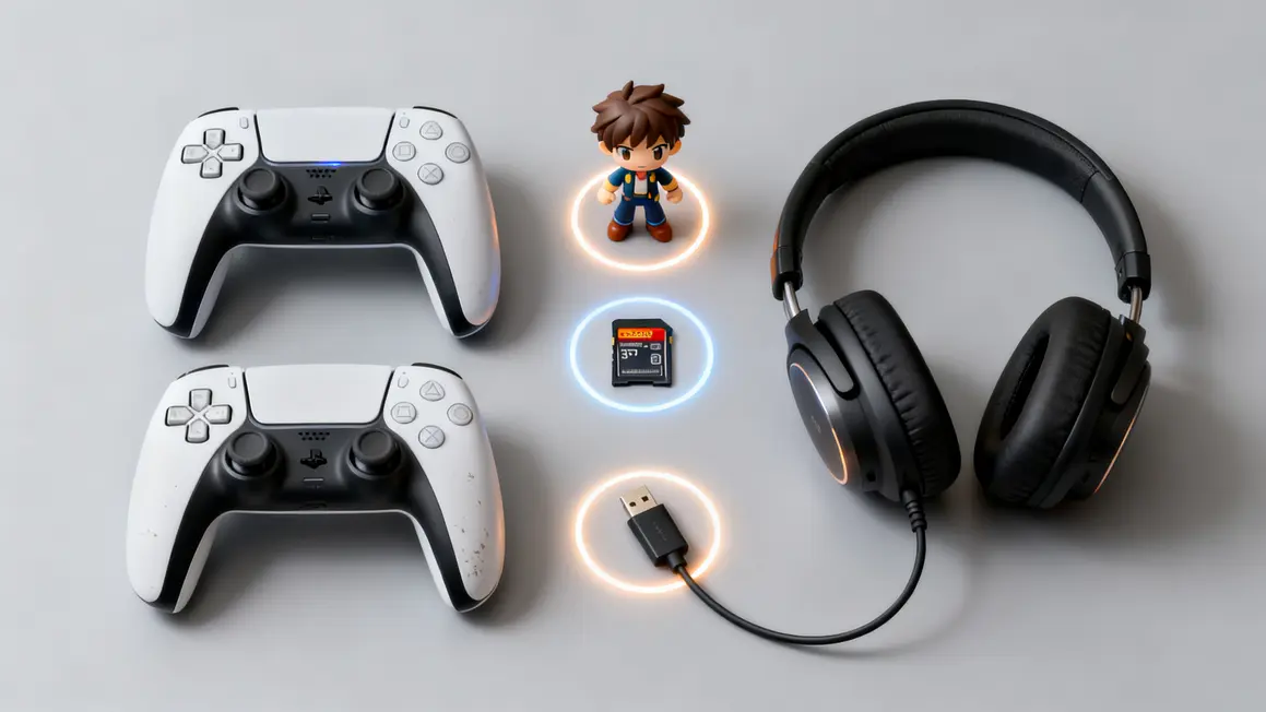 Accessoires compatibles Switch 2 en cercle lumineux