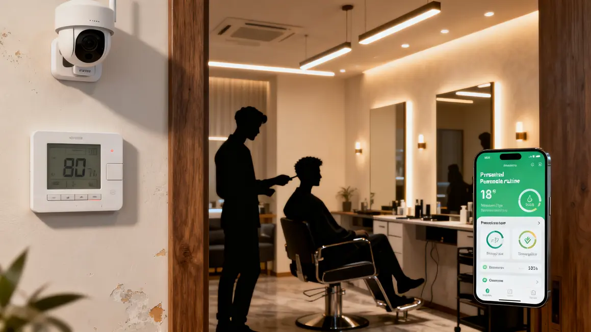 salon connecté routines sécurité énergie