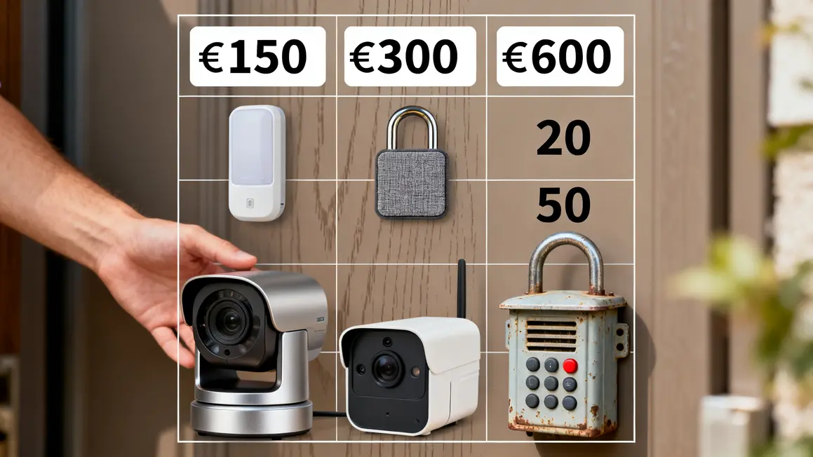 comparatif coûts systèmes sécurité logement