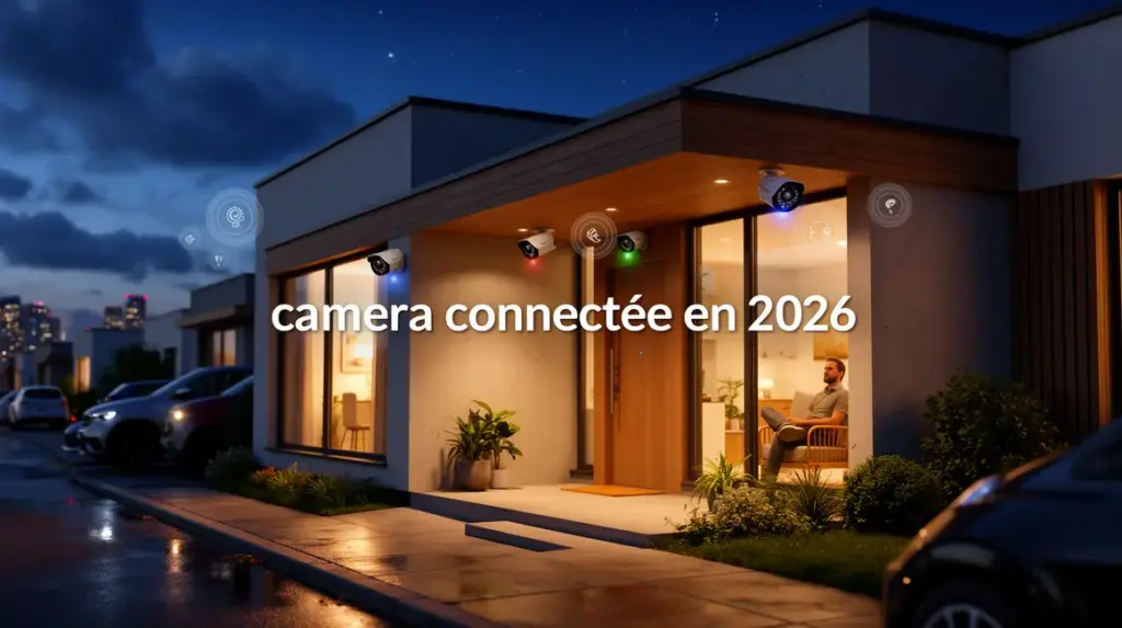 camera connectée en 2026 maison intelligente nuit