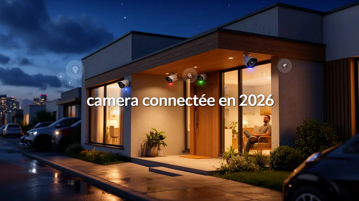 camera connectée en 2026 maison intelligente nuit