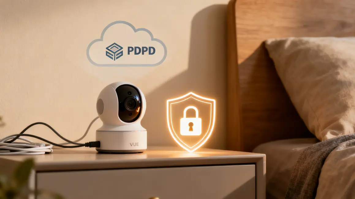 camera connectee securite RGPD maison