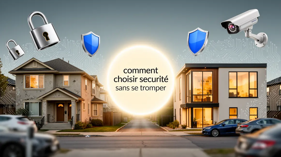 choisir sécurité maison entreprise protection illustration