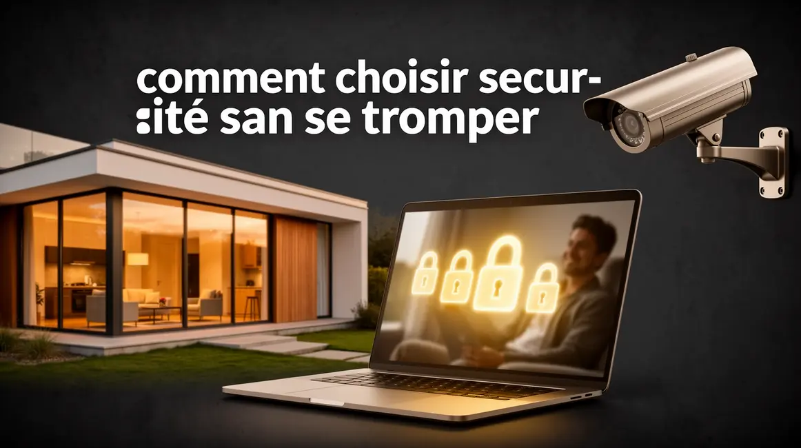 solution securite maison ordinateur camera