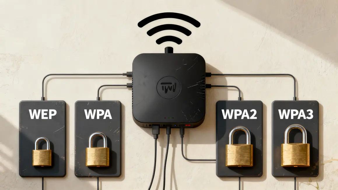 box wifi standards securite wep wpa2 wpa3