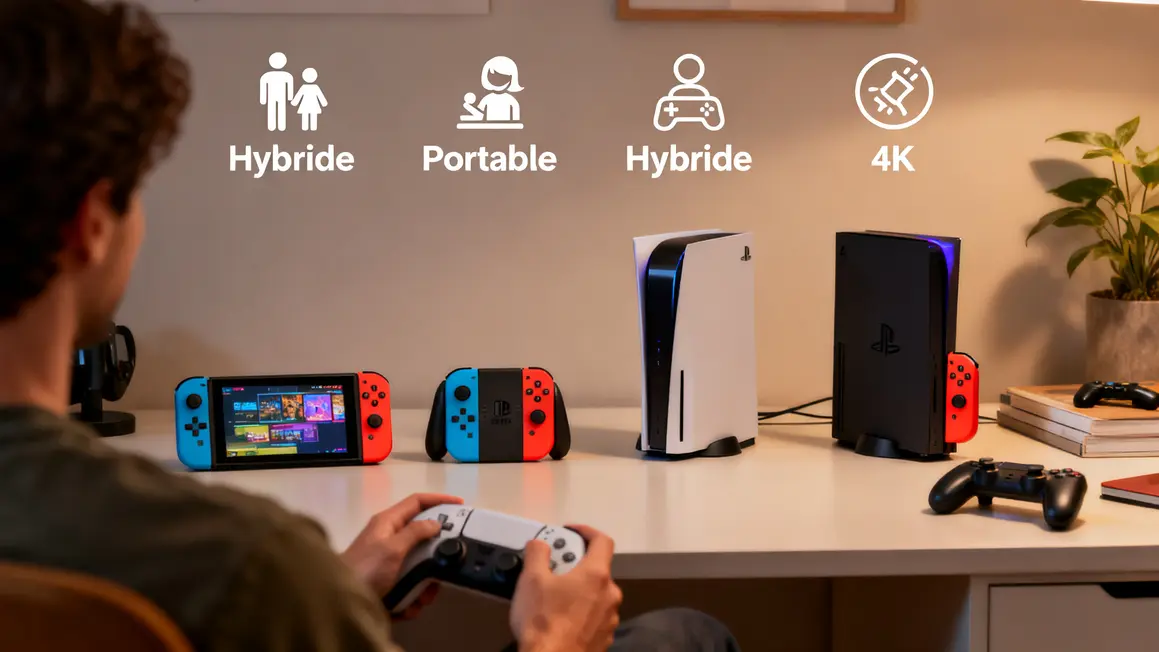 Tableau consoles Switch par usage et budget