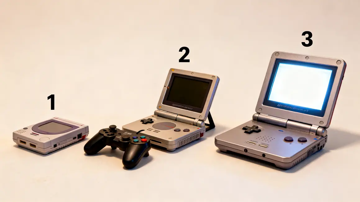 Modèles Nintendo Switch alignés comparatif