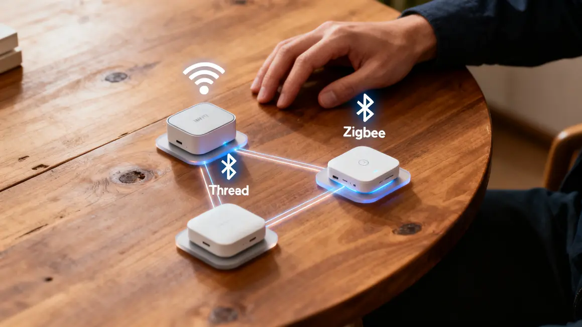 appareils connectes protocoles reseaux