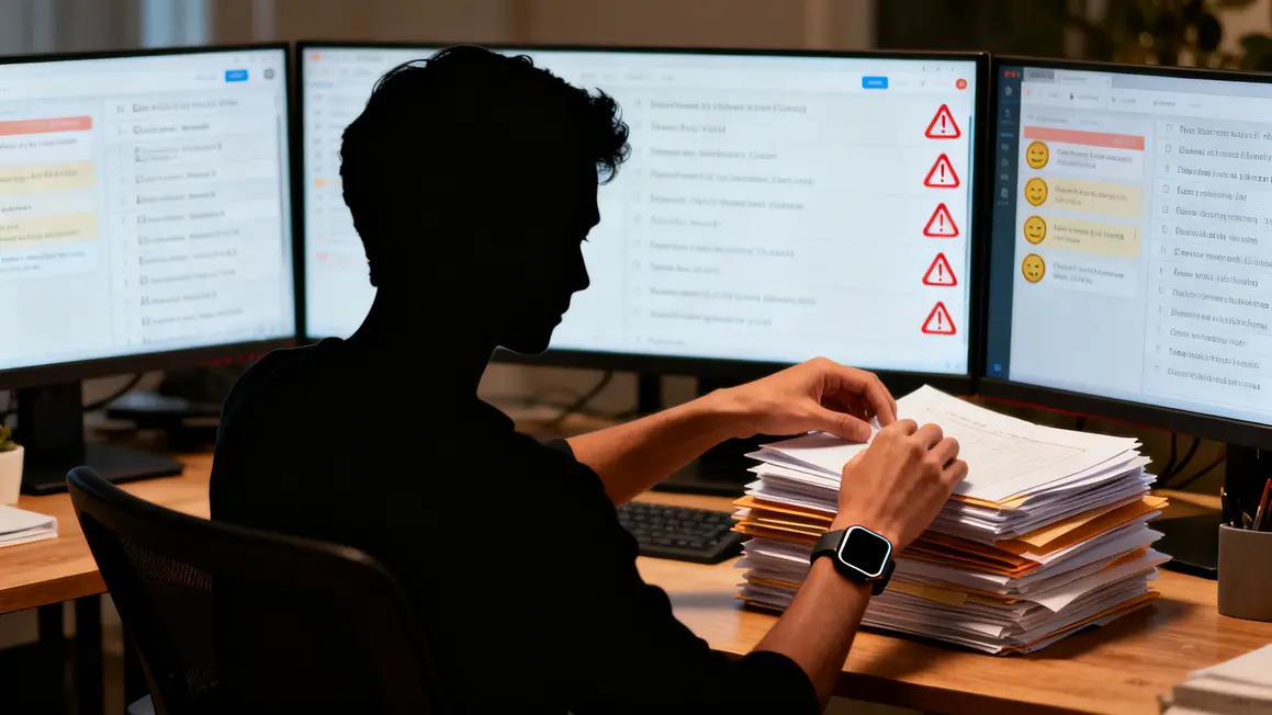 personne organise son agenda numérique under control